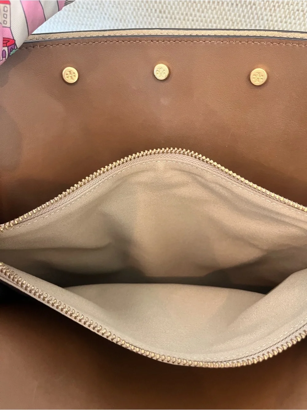 Tory Burch Radziwill Double Leather Tote